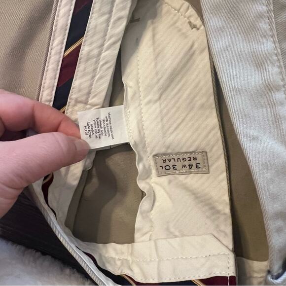 J CREW Essential Regular fit Chino pants 34x30 - Picture 6 of 8